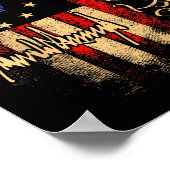 ディール大統領の芸術ドナルトランプヴィンテージ ポスター (角)