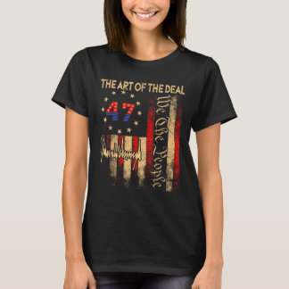 ディール大統領の芸術ドナルトランプヴィンテージ Tシャツ
