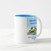 ディーンとジョジョ島アドベンチャーマグ ツートーンマグカップ (正面右)