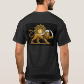 ディーンのライオン Tシャツ (裏面)