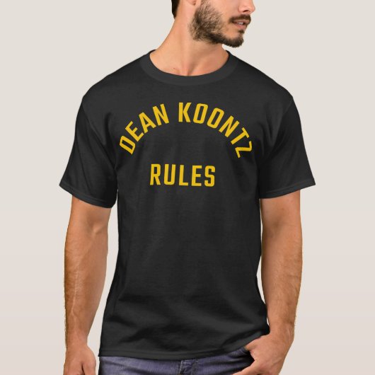 ディーン・クーンツ・ルール – モンスタースクワッド Tシャツ (正面)