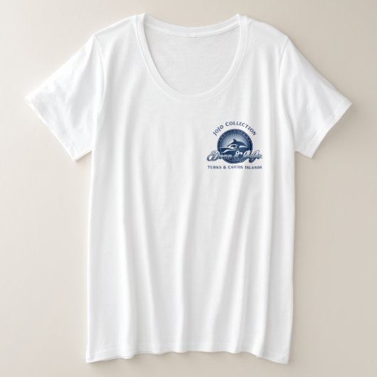 ディーン&ジョホ女子Tシャツ プラスサイズTシャツ (デザイン正面)