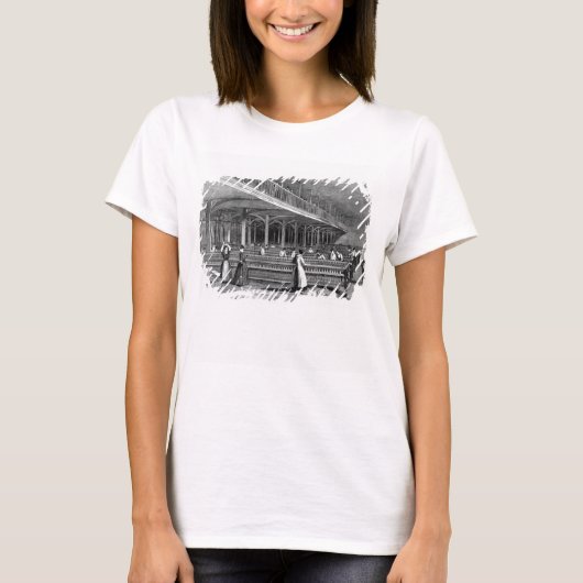 ディーン・ミルズ – ダブリングルーム, 1851 (lithoo) tシャツ (正面)