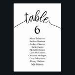ディ結婚ナー客席表の表カ素朴ード テーブルナンバー<br><div class="desc">のディ結婚ナーゲスト表の表、カ素朴ード文字をカスタマイズし、クラフトの背景を削除して、結婚式のテーマの色を記入します。</div>