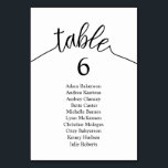 ディ結婚ナー客席表の表カ素朴ード テーブルナンバー<br><div class="desc">のディ結婚ナーゲスト表の表、カ素朴ード文字をカスタマイズし、クラフトの背景を削除して、結婚式のテーマの色を記入します。</div>