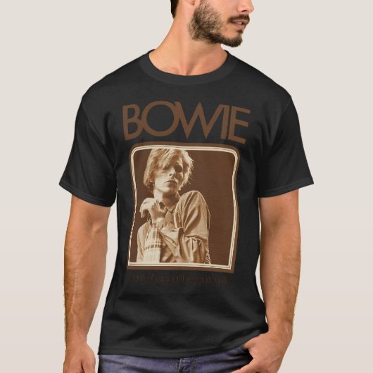 ディ8Yfjedavid Bowie Bowie David Tシャツ (正面)