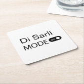 ディ・サリおもしろいモードタンゲロ丹後マラソン スクエアペーパーコースター (アングル)