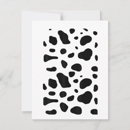 ディ・ダルマティおもしろいアの衣装スーツハロウィーン・キッド・アドゥ 招待状 (正面)