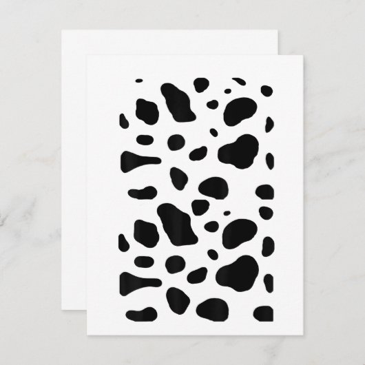 ディ・ダルマティおもしろいアの衣装スーツハロウィーン・キッド・アドゥ 招待状 (正面/裏面)