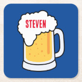 ディ！紙コースタービールスクエアカスタム スクエアペーパーコースター (正面)