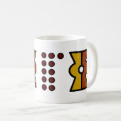 デイアステカサイン12イーグルマグテンプレート コーヒーマグカップ (正面右)