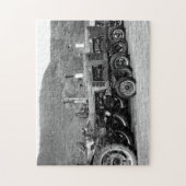 デイアットザアンティークトラクターショーファミリーおもしろい時間 ジグソーパズル (縦)