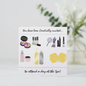 デイアットザスパ招待状 招待状 (スタンド正面)