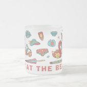 デイアットザビーチ- 2025 フロストグラスマグカップ (中央)
