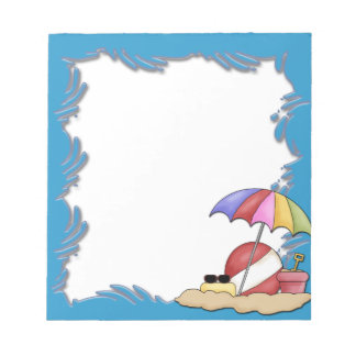 デイアットザメモビーチ ノートパッド