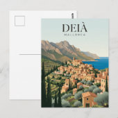 デイア(Deià) スペイン ポストカード (正面/裏面)