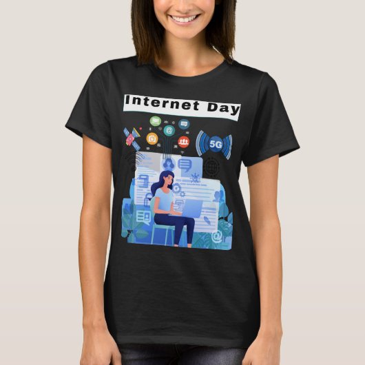 デイインターネット Tシャツ (正面)