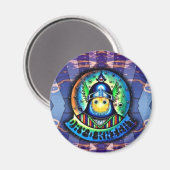 デイオナイトデザインスタジオロゴ マグネット (正面/裏面)