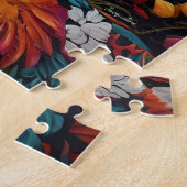 デイオブザデッドシュガースカルヒドゥン名前をカスタムする ジグソーパズル (側面)