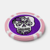 デイオブザデッドシュガースカルプロフェッショナルグリッター ポーカーチップ (シングル)