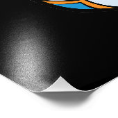 デイオブザデッドスカルブルー フォトプリント            (角)