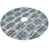 デイオブザデッドディアデムエルトスシュガースカル フリース ツリースカート (アングル)