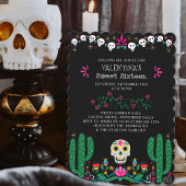 デイオブザデッドフローラスカルスウィート16 招待状