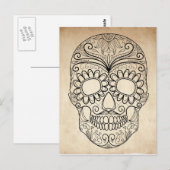 デイオブザデッド乱交スカル ポストカード (正面/裏面)