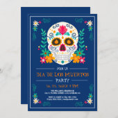 デイオブザデッド、ディアデロスミュエルトスパーティー招待状2 招待状 (正面/裏面)