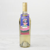 デイオブザデッドDia de Los Muertosハローウィンパーティ ボトルネックタグ (ボトル)