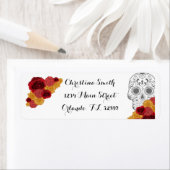 デイオブザデッドDia Los Muertos住所 シール (インサイチュ)