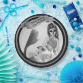 デイオブデッドパーティーシュガースカルマーメイドゴシック ペーパープレート (パーティー)