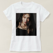 デイギフト赤い地下ベルベットのギフトハロウィーン Tシャツ (デザイン正面)