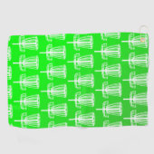 デイグログリーンゴルフタオル ゴルフタオル (横)