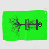 デイグログリーンピースバスケット ゴルフタオル (横)