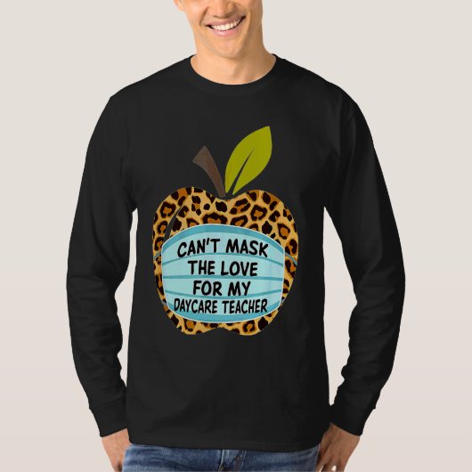 デイケアの先生への愛を隠せない Tシャツ (正面)