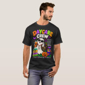 デイケアクルー ハロウィン 保育士 Tシャツ (正面フル)