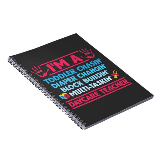 デイケア先生おむつ幼児保育士 ノートブック (右側)