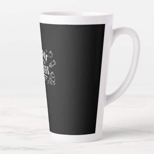 デイケア先生 カフェラテマグ (右)