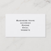 デイケア名刺 名刺 (裏面)