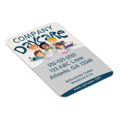 デイケア用名刺マグネット マグネット (右側)