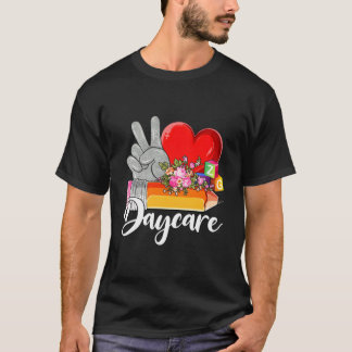 デイケア+デイケア+ティーチャー+デイ+デイケア+プロ Tシャツ