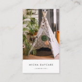 デイケーモダンサビーシッター子供部屋託児 名刺 (正面)