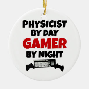 デイゲーマーによる物理学者(夜) セラミックオーナメント