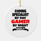 デイゲーマー別コーディング・スペシャリスト(夜間) セラミックオーナメント (裏面)