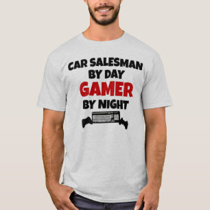 デイゲーマー別自動車販売員 Tシャツ