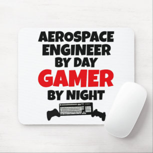 デイゲーマー別航空宇宙技術者 マウスパッド