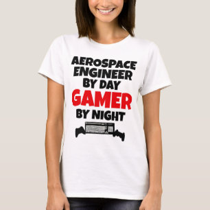 デイゲーマー別航空宇宙技術者 Tシャツ