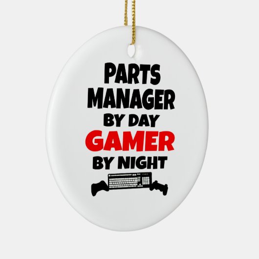 デイゲーマー別部品管理者ナイトゲーマー セラミックオーナメント (右)