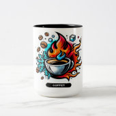 デイコーヒー ツートーンマグカップ (中央)